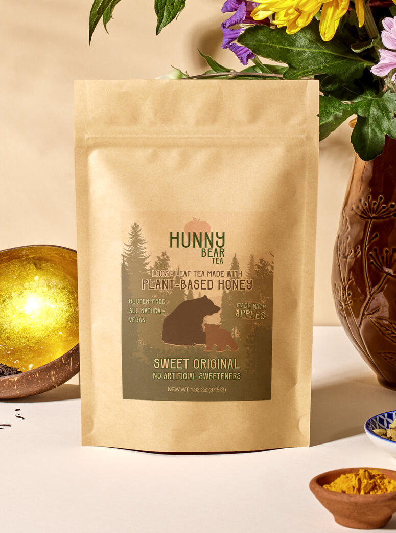Packaging design done for Hunny Bear Tea